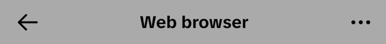 Instruksi browser web